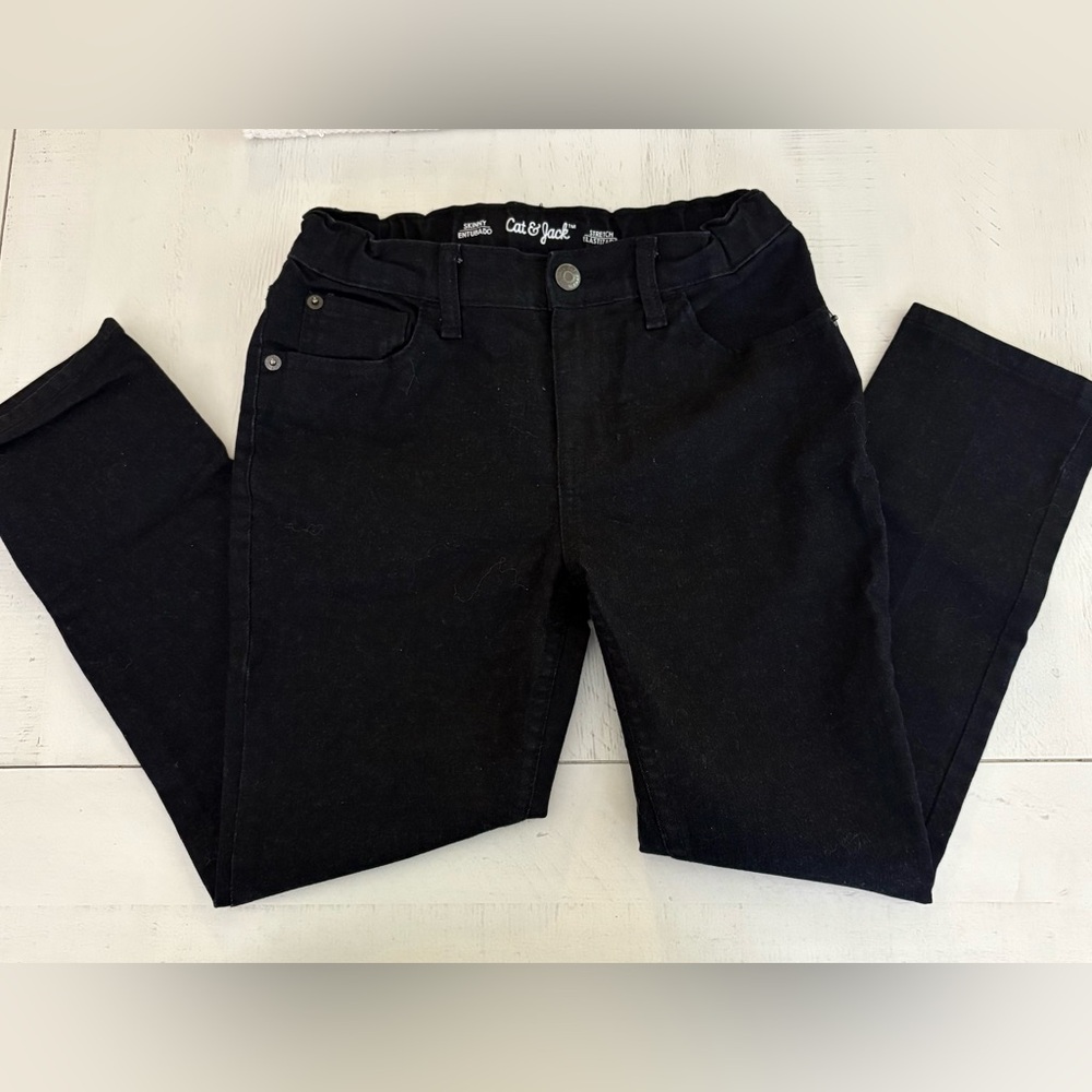 Cat & Jack Black Skinny jeans - boys 10